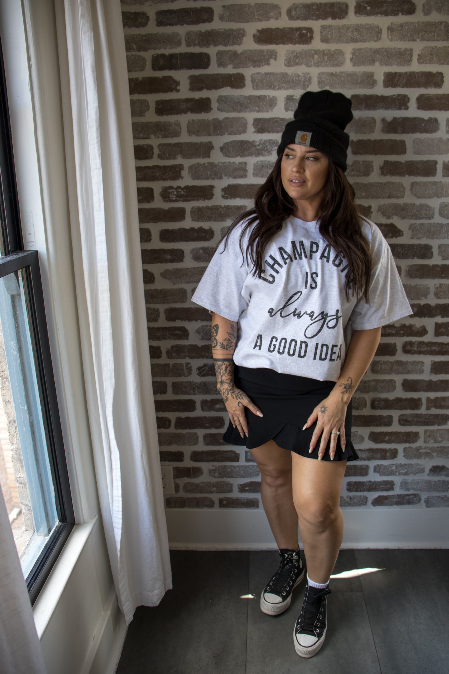 Champagne is always a good idea tee