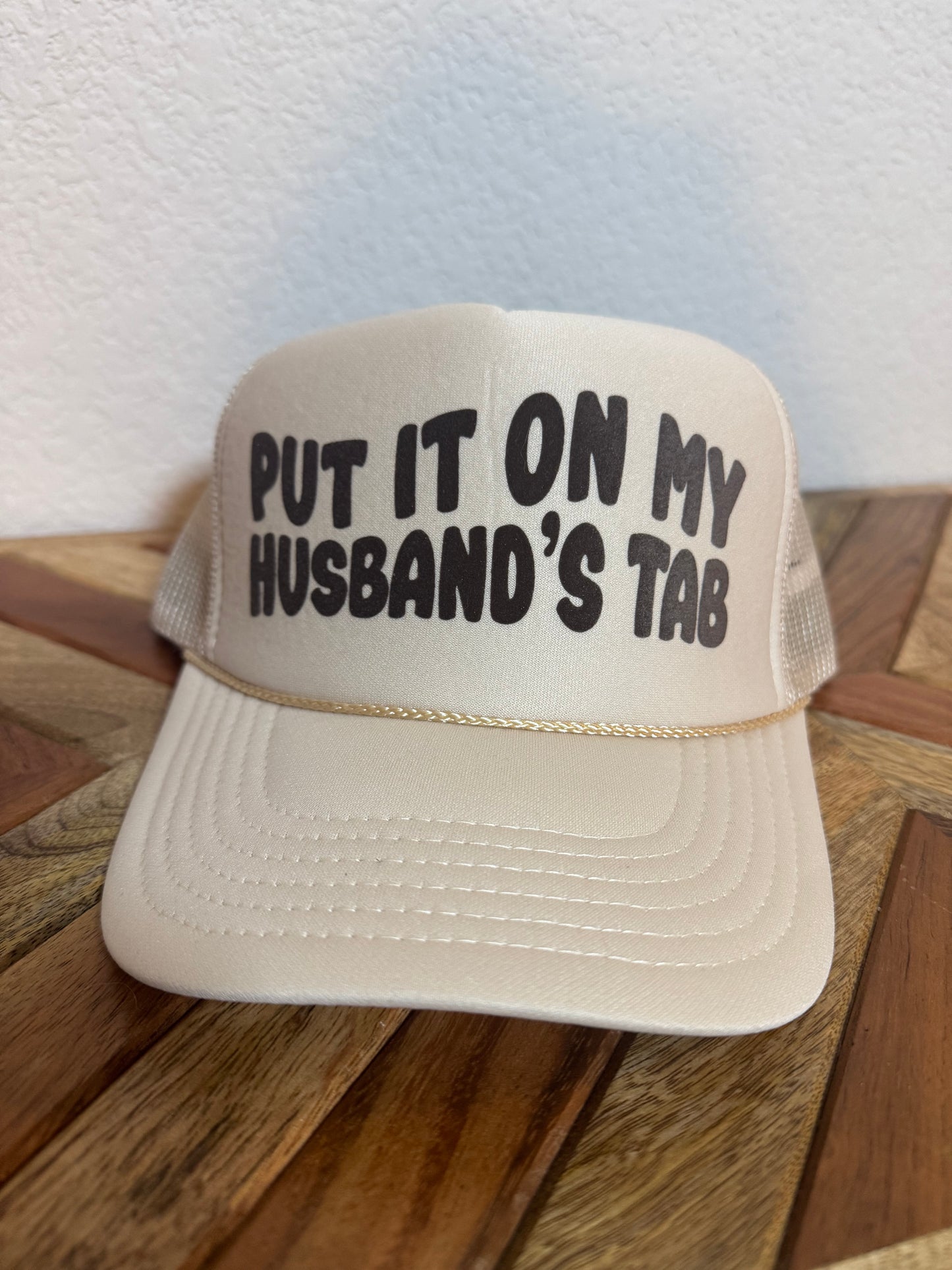 Put it on my husband’s tab hat 💸
