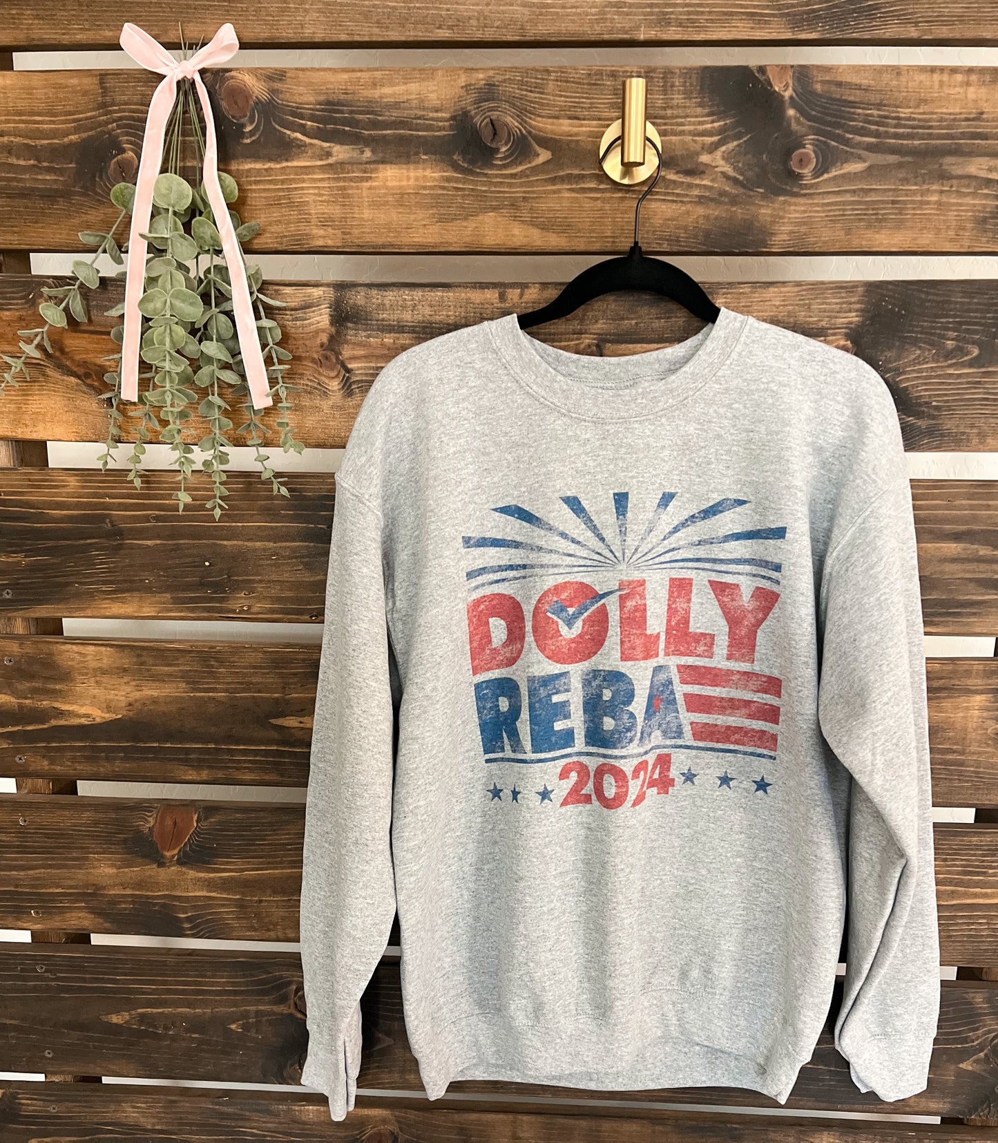 Dolly + Reba 2024 sweatshirt