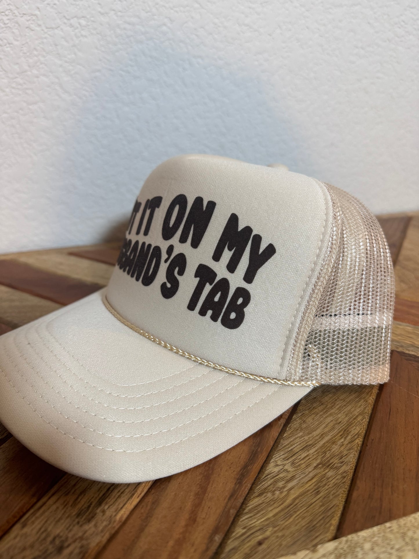 Put it on my husband’s tab hat 💸