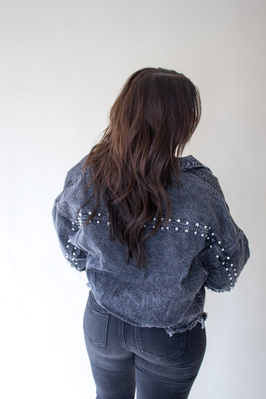 Lennon studded jacket